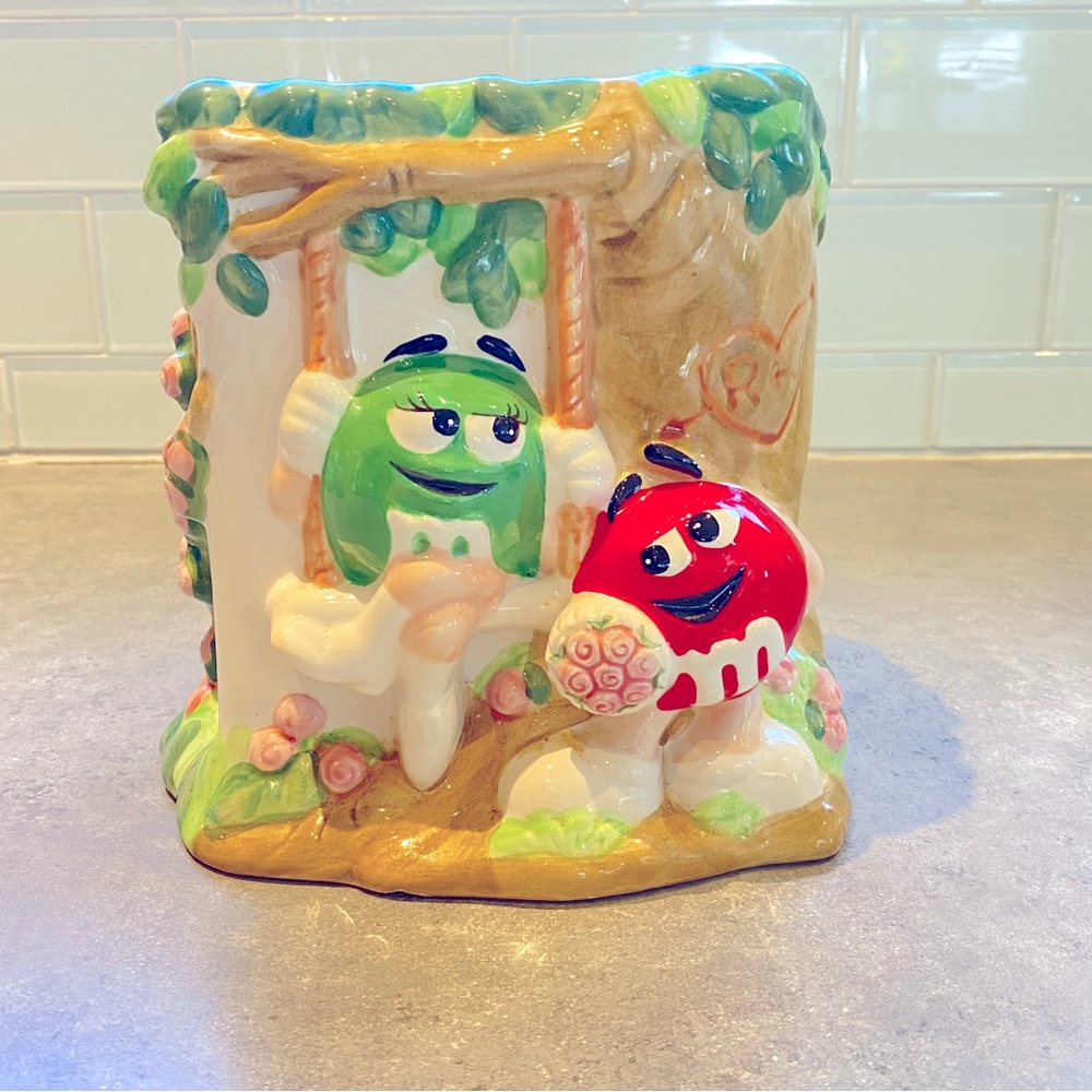 Mars M & M Candy Flower Vase or Planter FTD